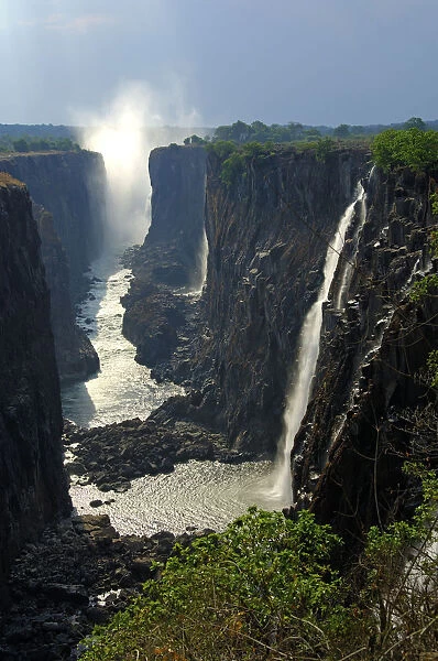 Zambezi gorge, Victoria Waterfalls, Livingstone, Zambia