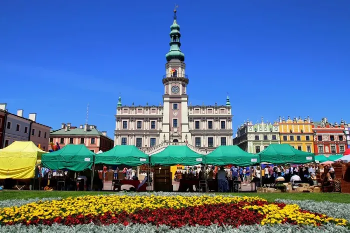 Framed Print : Zamosc, Renaissance city in Poland