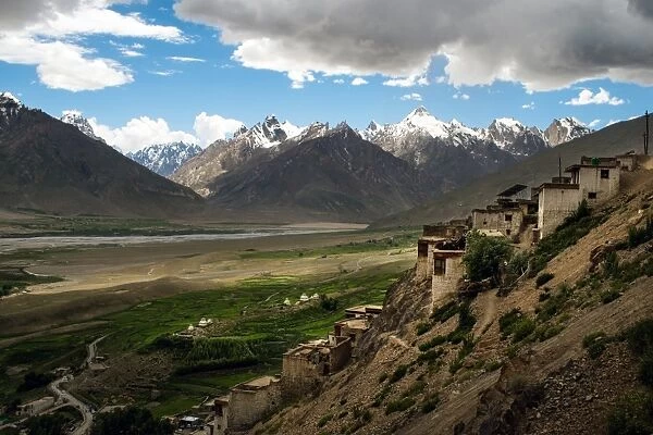 Zanskar landscape from Karsha Monastery
