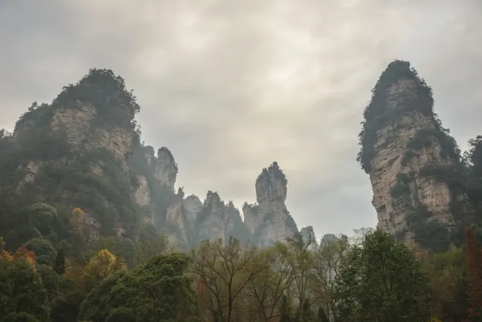 Framed Print : Zhangjiajie cliffs Framed Print : Zhangjiajie cliffs