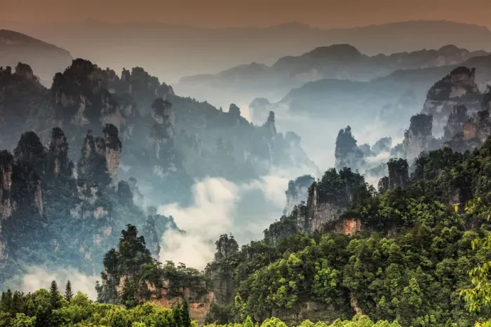 Framed Print : Zhangjiajie forest Framed Print : Zhangjiajie forest