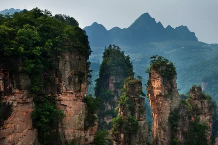 Framed Print : Zhangjiajie National Forest Park, China