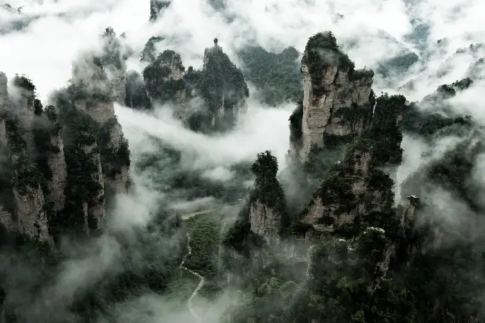 Framed Print : Zhangjiajie National Forest Park, China Framed Print : Zhangjiajie National Forest Park, China