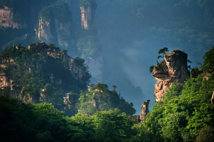 Framed Print : Zhangjiajie National Forest Park, China