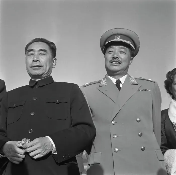 Framed Print : Zhou Enlai Visits India Framed Print : Zhou Enlai Visits India