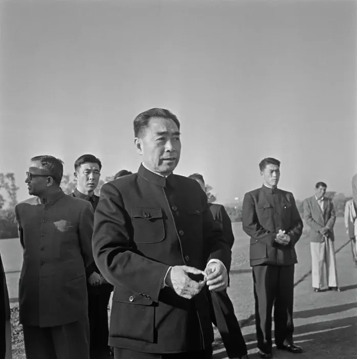 Framed Print : Zhou Enlai Visits India Framed Print : Zhou Enlai Visits India