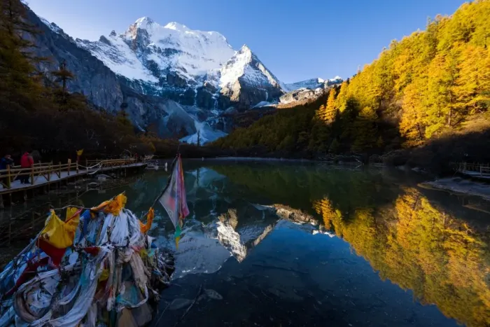 Framed Print : Zhuomala lake in Yading Nature Reserve Framed Print : Zhuomala lake in Yading Nature Reserve