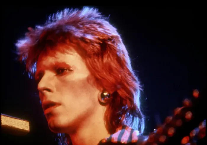 Framed Print : Ziggy Stardust Era Bowie In LA Framed Print : Ziggy Stardust Era Bowie In LA