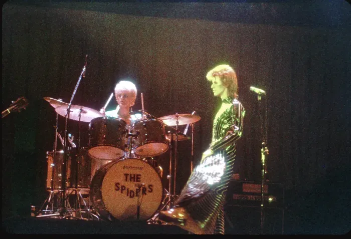 Framed Print : Ziggy Stardust Era Bowie In LA