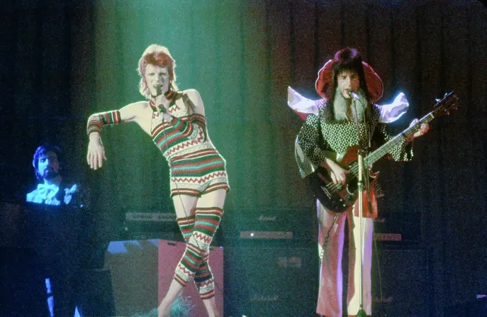 Framed Print : Ziggy Stardust Era Bowie In LA