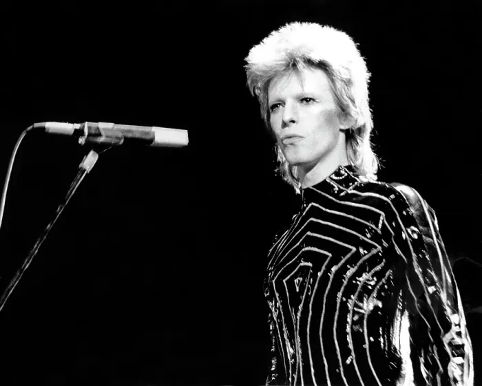 Framed Print : Ziggy Stardust Era Bowie In LA