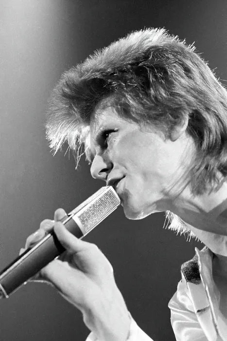 Framed Print : Ziggy Stardust Era Bowie In LA