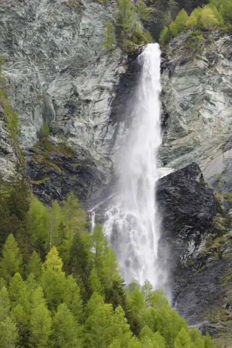 Framed Print : Zopenitzenbach Waterfall or Jungfernsprung, Hohe Tauern, Heiligenblut am Grossglockner, Spittal an der Drau, Carinthia, Austria