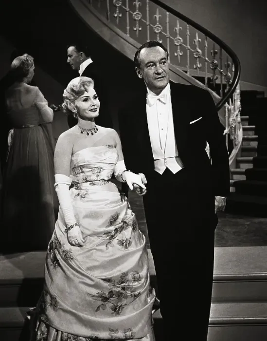 Framed Print : Zsa Zsa Gabor and George Sanders in Death of a Scoundrel Framed Print : Zsa Zsa Gabor and George Sanders in Death of a Scoundrel
