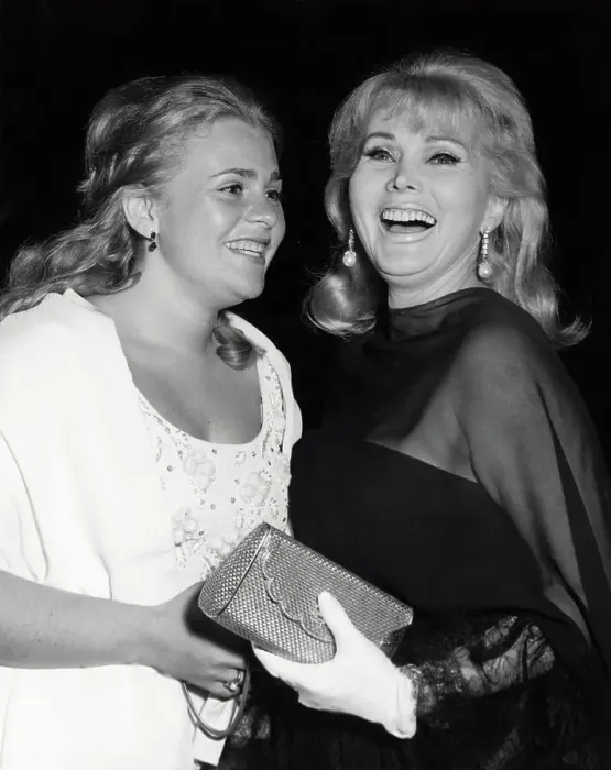 Framed Print : Zsa Zsa Gabor Smiling with Daughter Francesca Framed Print : Zsa Zsa Gabor Smiling with Daughter Francesca