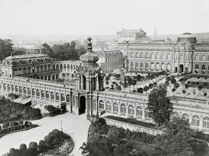 Framed Print : Zwinger Palace Museum Framed Print : Zwinger Palace Museum