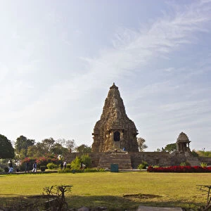 10th century built Kandariya Mahadeva Temple, Khajuraho, Chhatarpur District, Madhya Pradesh, India