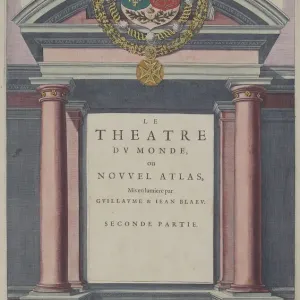 17th Century Blaeu Atlas Print