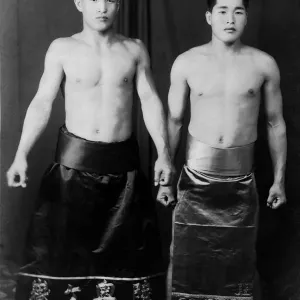 18-19 years, 20-25 years, adults, archival, asian, b, black & white, brunette, clothing