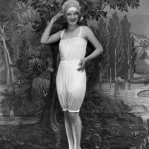 1920s Lingerie Print