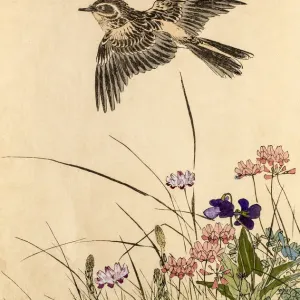 19th century Japanese woodblock print 19th century Japanese woodblock print
