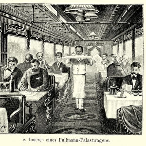 19th Century USA - Pullman train