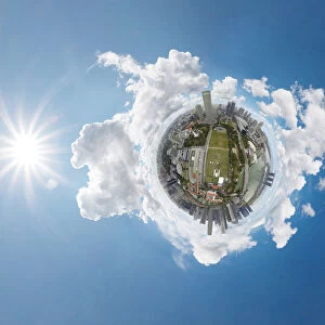 The 360-degree Little Planet View of Singapore