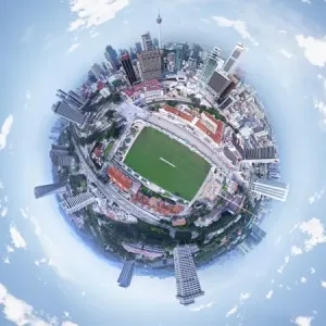 360 View Print of Stadium Merdeka Aerial 360 View Print of Stadium Merdeka Aerial