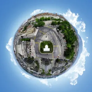360A Aerial Panorama of Geneva 360A Aerial Panorama of Geneva