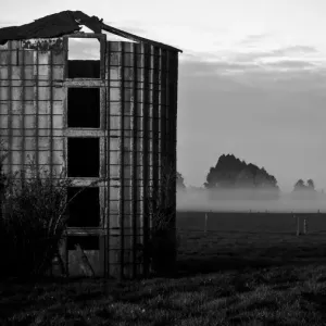 Abandon farm silo Abandon farm silo
