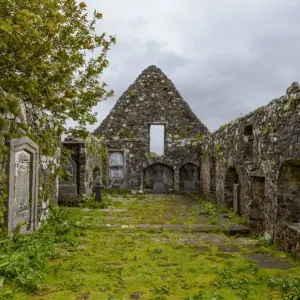 Abandoned Church Print on Isle of Skye Abandoned Church Print on Isle of Skye