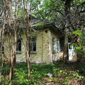 Abandoned Country House Print, Chernobyl Exclusion Zone Abandoned Country House Print, Chernobyl Exclusion Zone