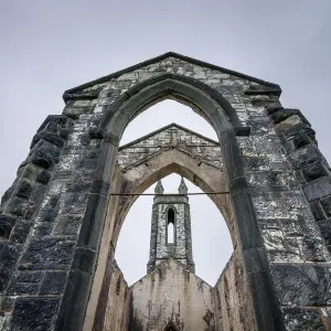 The abandoned Dunlewey Church The abandoned Dunlewey Church
