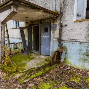 Chernobyl Zone Abandoned House Print Chernobyl Zone Abandoned House Print