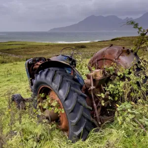 Abandoned Rusty Tractor Print, Isle of Eigg Abandoned Rusty Tractor Print, Isle of Eigg