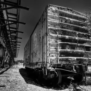 Abandoned Train Car