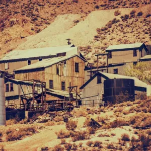 Abandoned Tropico Gold Mine Print, Willow Springs, California Abandoned Tropico Gold Mine Print, Willow Springs, California