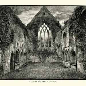 Abbey Church, Adare, County Limerick, Ireland, 19th Century Abbey Church, Adare, County Limerick, Ireland, 19th Century