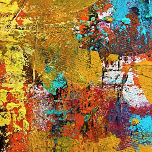 Abstract Modern Painting Textured Background
