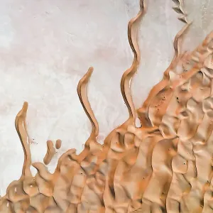 Abstract swirls in the desert dunes, United Arab Emirates Abstract swirls in the desert dunes, United Arab Emirates