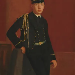 Achille De Gas In The Uniform Of A Cadet Achille De Gas In The Uniform Of A Cadet