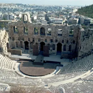 Odeon of Herodes Atticus Print Odeon of Herodes Atticus Print