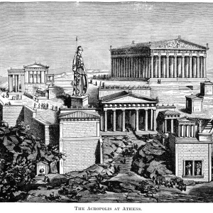 The Acropolis Of Athens, Greece The Acropolis Of Athens, Greece
