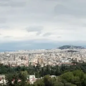 Acropolis and Athens Panorama Print