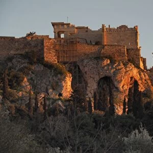 Acropolis of Athens at Sunset