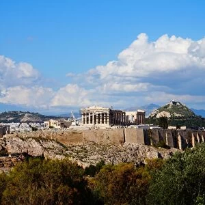 Acropolis, Pantheon, Overview, Athens, Greece