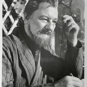 Actor John Gielgud Portraying Anton Chekhov Actor John Gielgud Portraying Anton Chekhov