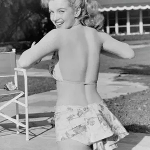 Young Marilyn Monroe Print
