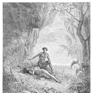 Adam and Eve engraving