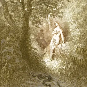 Adam And Eve And The Snake